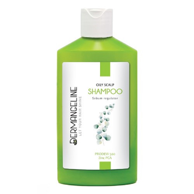 شامپو کنترل چربی کف سر و ترمیم کننده ساقه مو درم انجلین