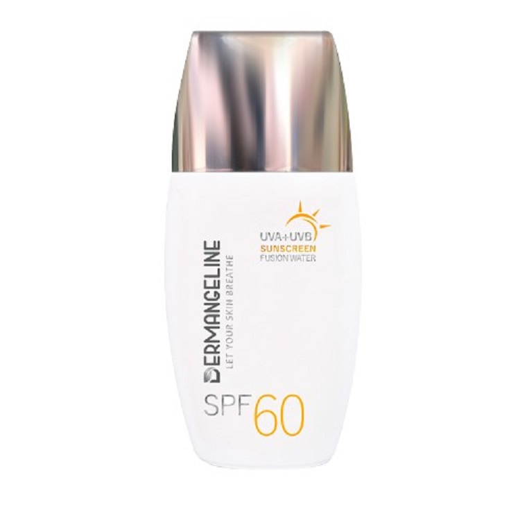 ضدآفتاب فیوژن واتر پوست چرب spf60 درم انجلین