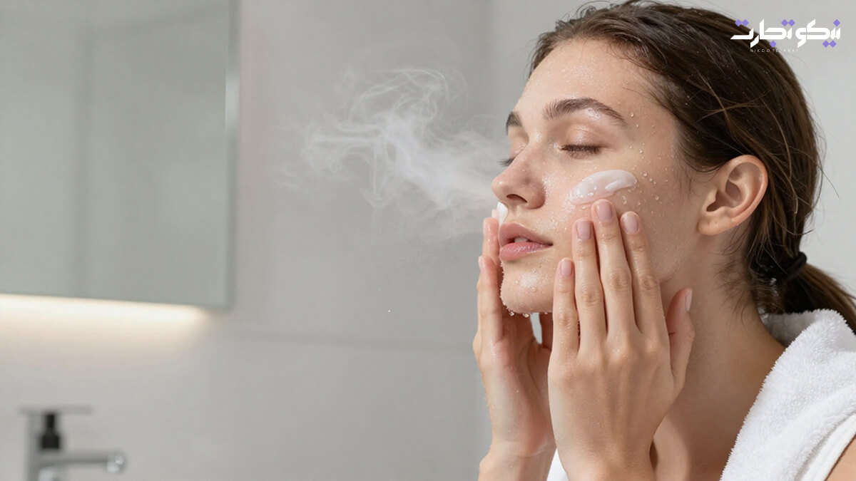 پاکسازی عمقی و بستن منافذ باز پوست